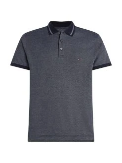 Tommy Hilfiger Pikeepaita, PRETWIST MOULINE TIPPED Sininen Kuosi -Makia kauppa tommy hilfiger pikeepaita pretwist mouline tipped sininen kuosi 3 scaled