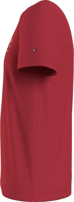 Tommy Hilfiger T-paita, BRAND LOVE SMALL LOGO Punainen -Makia kauppa tommy hilfiger t paita brand love small logo punainen 3 scaled
