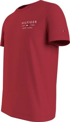 Tommy Hilfiger T-paita, BRAND LOVE SMALL LOGO Punainen -Makia kauppa tommy hilfiger t paita brand love small logo punainen 4 scaled