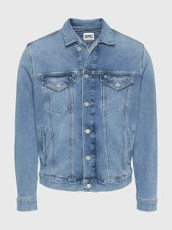 Tommy Jeans Miesten Farkkutakki RGLR TRCKR JCKT BF5111 Kirkkaansininen
