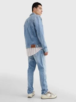 Tommy Jeans Miesten Farkkutakki RGLR TRCKR JCKT BF5111 Kirkkaansininen -Makia kauppa tommy jeans miesten farkkutakki rglr trckr jckt bf5111 kirkkaansininen 3