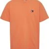 Tommy Jeans Miesten T-Paita, CLSC TOMMY XS BADGE Oranssi