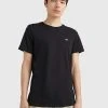 Tommy Jeans Miesten T-Paita, K TJM SLIM JERSEY TEE Musta