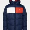 Tommy Jeans, Miesten Toppatakki, Colored BLock Paddes Jacket Tummansininen