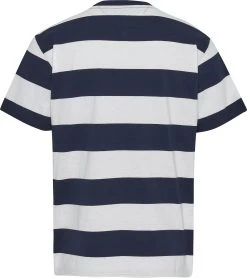 Tommy Jeans T-paita, TJM CLCC TONAL STRIPE TEE Raidallinen Sininen -Makia kauppa tommy jeans t paita tjm clcc tonal stripe tee raidallinen sininen 2 scaled