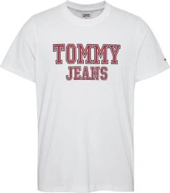 Tommy Jeans T-paita, TJM ESSENTIAL TJ TEE Valkoinen